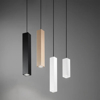 Ondaluce so aloa lampadario nero quadrato per bagno piccolo