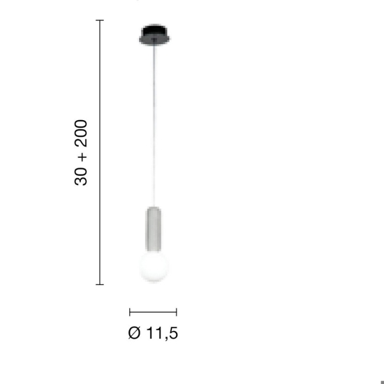 Lampada a sospensione per isola cemento ondaluce rock vetro bianco Lampada a sospensione per isola cemento ondaluce rock vetro bianco