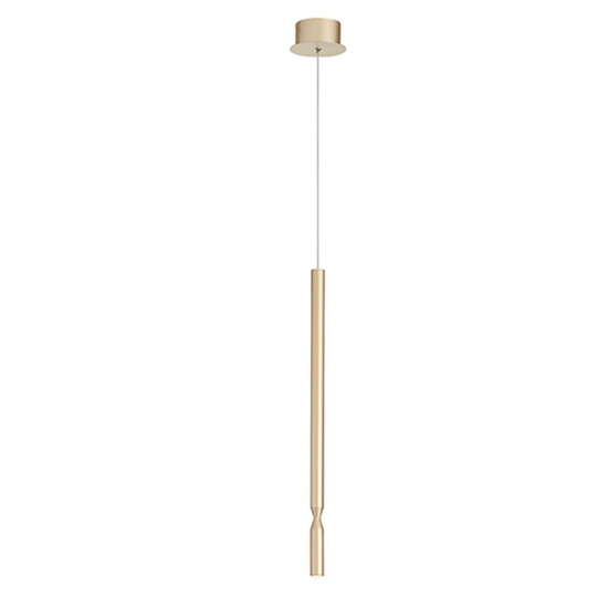 Ondaluce so tubic lampada a sospensione oro per isola led