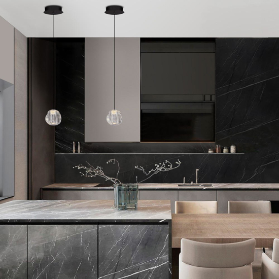 Lampada a sospensione led design per isola penisola Lampada a sospensione led design per isola penisola