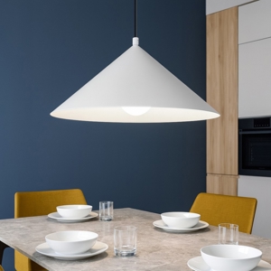 Maytoni basic colors lampadario da cucina oderna bianca