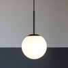 Maytoni basic form lampadario a sospensione nera moderna per bagno