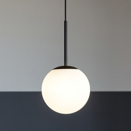 Maytoni basic form lampada a sospensione nera moderna