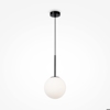 Maytoni basic form lampadario a sospensione nera moderna per bagno