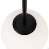 Maytoni basic form lampadario a sospensione nera moderna per bagno