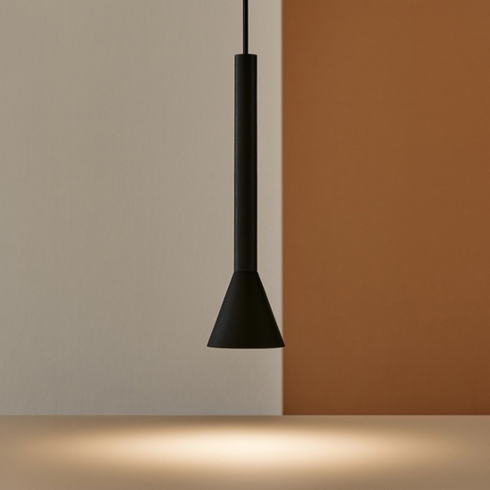 Diesis sp ideal lux lampada a sospensione nera 
