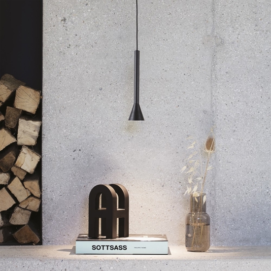 Diesis sp ideal lux lampada a sospensione nera 