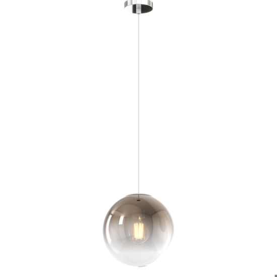 Lampada sfera di vetro a sospensione toplight bronzo per comodino Lampada sfera di vetro a sospensione toplight bronzo per comodino