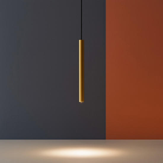 Ultrathin sp d040 round ideal lux lampada a sospensione oro led Ultrathin sp d040 round ideal lux lampada a sospensione oro led