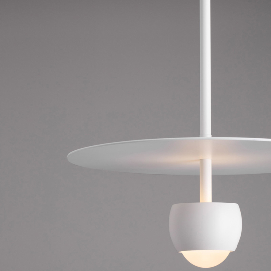 Lampada a sospensione design moderna bianca led 3000k Lampada a sospensione design moderna bianca led 3000k