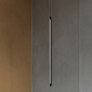 Ondaluce so genius v nero lampada a sospensione cilindro led