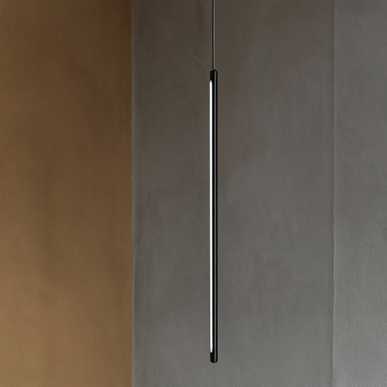 Ondaluce so genius v nero lampada a sospensione cilindro led Ondaluce so genius v nero lampada a sospensione cilindro led