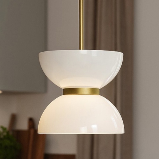 Maytoni kyoto lampada a sospensione per isola cucina minimal led 3000k