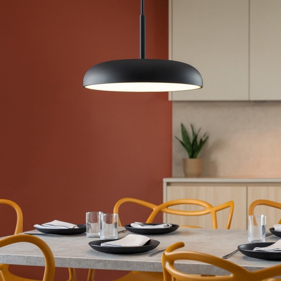 Maytoni gerhard lampadario da cucina led 19w 3000k design moderno
