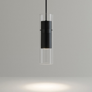 Maytoni dynamics lampada a sospensione per comodino colore nero