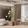 Maytoni the sixth sense lampadario per bagno a sospensione moderna led 7w 3000k