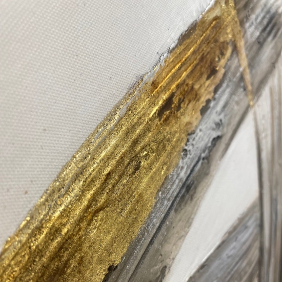 Quadro astratto moderno nodi 80x120 per soggiorno
