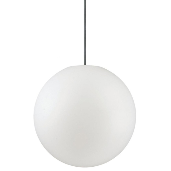 Sole sp1 d50 ideal lux lampadario da cucina boccia sfera bianca