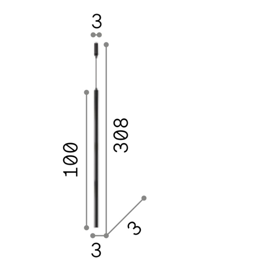 Ideal lux ultrathin sp d100 round nero lampada cilindro led 11,5w 3000k Ideal lux ultrathin sp d100 round nero lampada cilindro led 11,5w 3000k