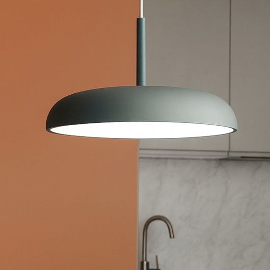 Maytoni gerhard lampadario da cucina led 19w 3000k bianca mod189pl-l12gr3k1