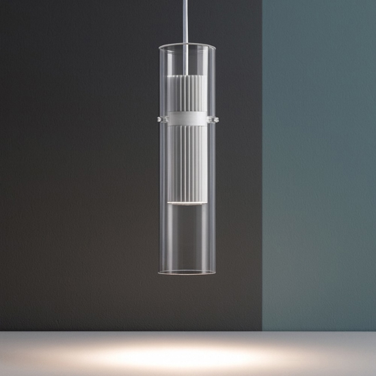 Maytoni dynamics lampada a sospensione bianca per camera da letto