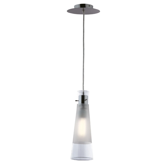 Kuky sp1 ideal lux lampada a sospensione per isola cucina vetro cono Kuky sp1 ideal lux lampada a sospensione per isola cucina vetro cono