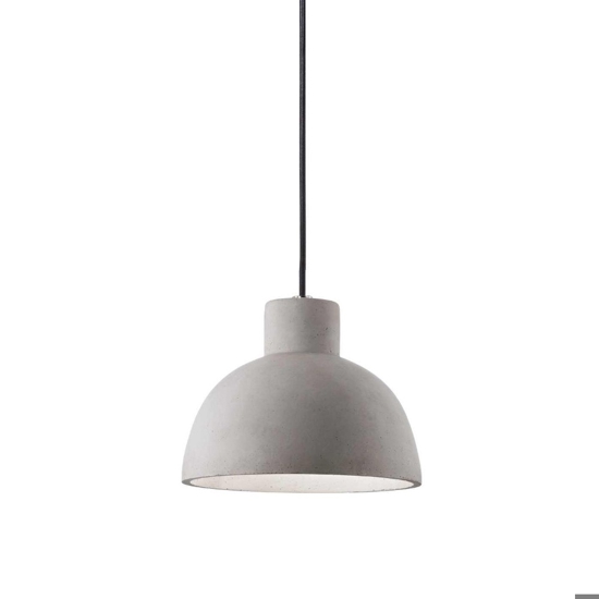 Ideal lux oil-5 sp1 lampada a sopensione di cemento per cucina