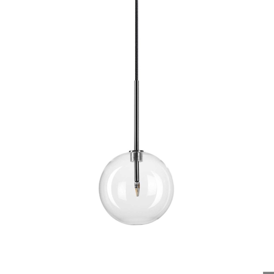 Equinoxe sp1 d20 cromo ideal lux lampada cromo sfera vetro Equinoxe sp1 d20 cromo ideal lux lampada cromo sfera vetro