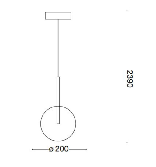 Equinoxe sp1 d20 cromo ideal lux lampada cromo sfera vetro Equinoxe sp1 d20 cromo ideal lux lampada cromo sfera vetro