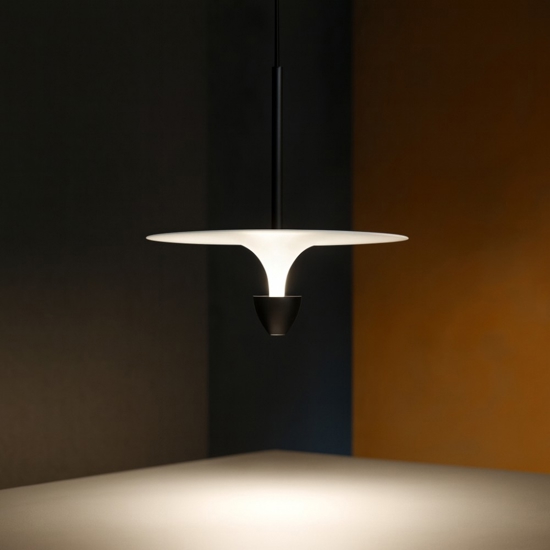 Lampada pendente design moderna a sospensione led 11w 3000k