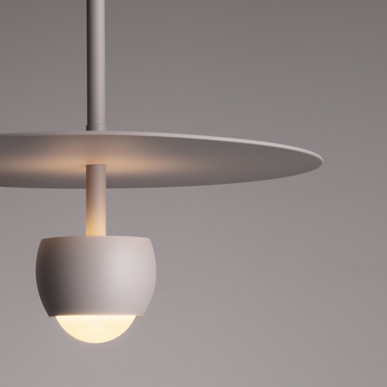 Lampada a sospensione beige design moderna per isola cucina Lampada a sospensione beige design moderna per isola cucina