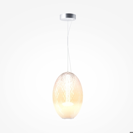 Maytoni bruma lampada a sospensione led 19w 2700k mod397pl-l19ch27k