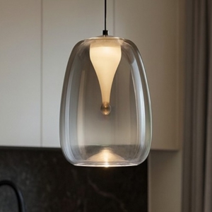Lampada a sospensione per tavolo cucina design moderno led 3000k