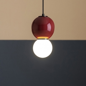 Lampada a sospensione per comodino diametro 15cm led 3000k