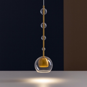 Maytoni ros lampada a sospensione moderna con sfere in vetro