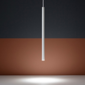 Gea luce thalassia lampada a sospensione led 7w 3000k per comodino bianca