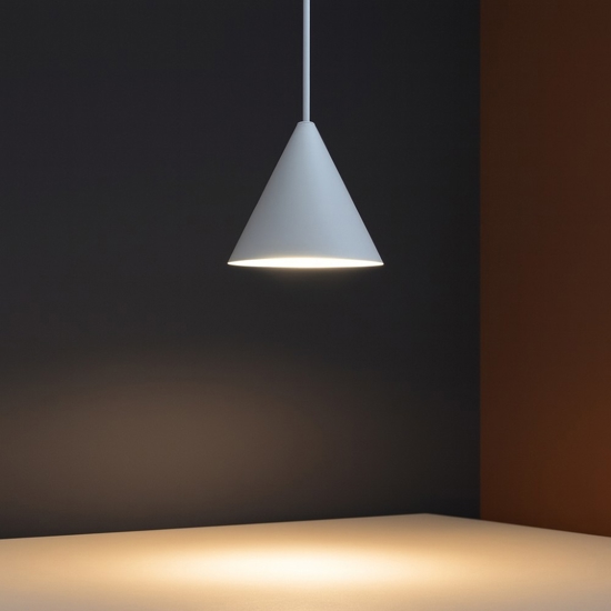 Ideal lux a-line sp1d13 lampada da cucina a sospensione cono bianco Ideal lux a-line sp1d13 lampada da cucina a sospensione cono bianco