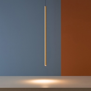 Visualizza i dettagli per Ideal lux filo sp1 long wire sospensione cilindro led 4w ottone Ideal lux filo sp1 long wire sospensione cilindro led 4w ottone