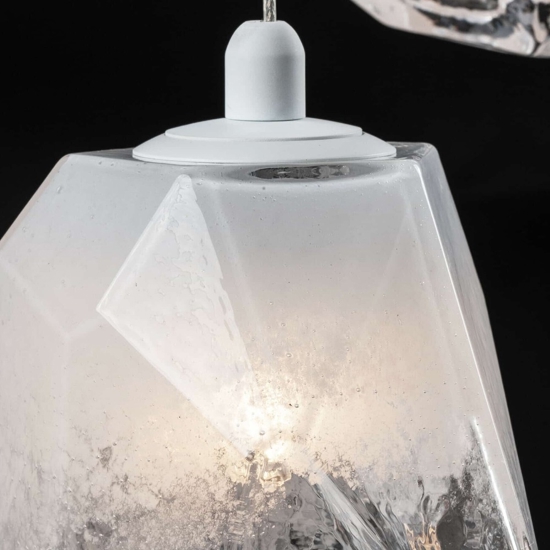 Lampada camera da letto design moderna smeraldo di ghiaccio