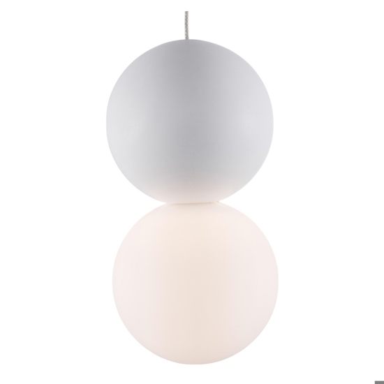 Lampada sfere pendenti da comodino per camera da letto