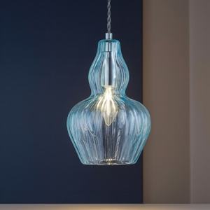 Maytoni eustoma lampada a sospensione in vetro colorato