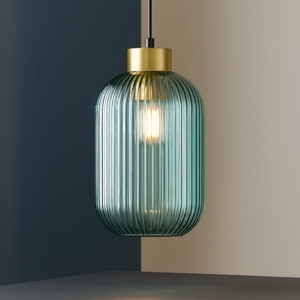 Mint-3 sp1 ideal lux lampada contemporaneo sospesa vetro decorato verde