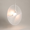 Maytoni reflex lampadario camera led 14w 3000k moderna bianca