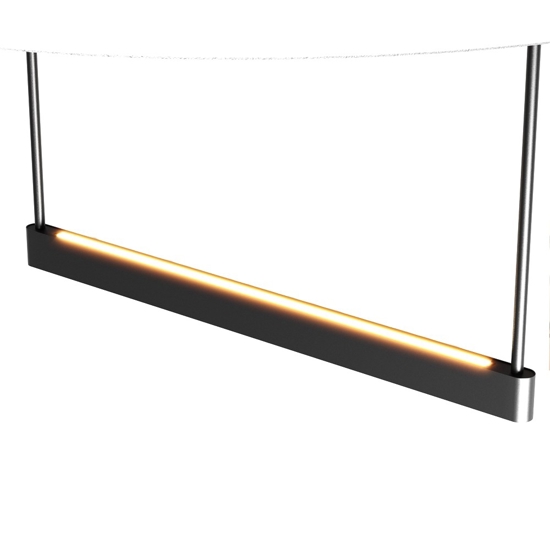 Maytoni ambience lampadario da cucina led 30w 3000k dimmerabile
