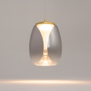 Maytoni splash lampada a sospensione led 7w 3000k vetro effetto goccia