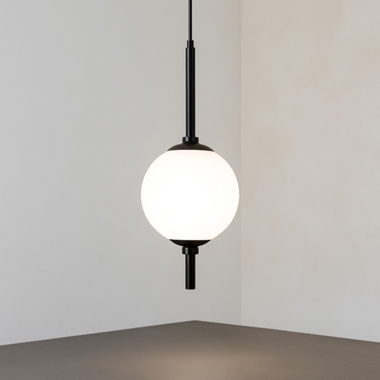 Maytoni the sixth sense lampada a sospensione led 3000k con sfera