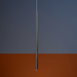 Ideal lux ultrathin sp d100 round cromo lampada a sospensione