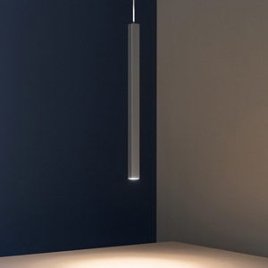 Ideal lux ultrathin lampada a sospensione per isola cucina nero quadrato led 3000k 11,5w 100cm