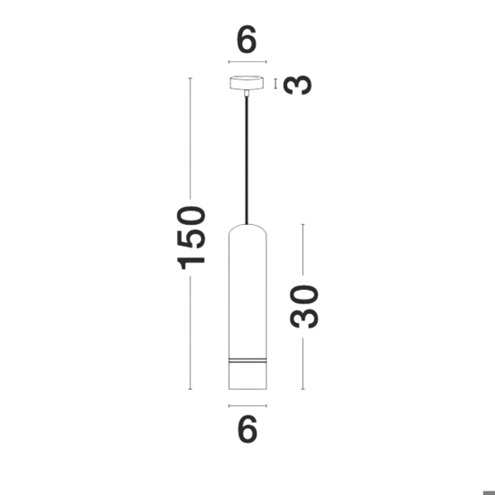 Lampada a sospensione per isola cilindro bianco Lampada a sospensione per isola cilindro bianco
