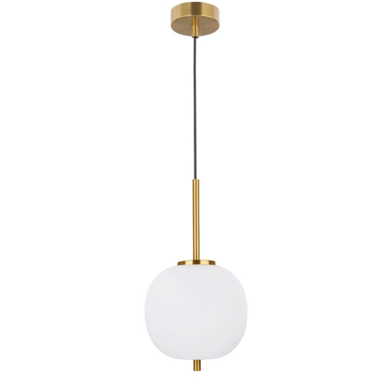 Lampada a sospensione per comodino camera da letto oro